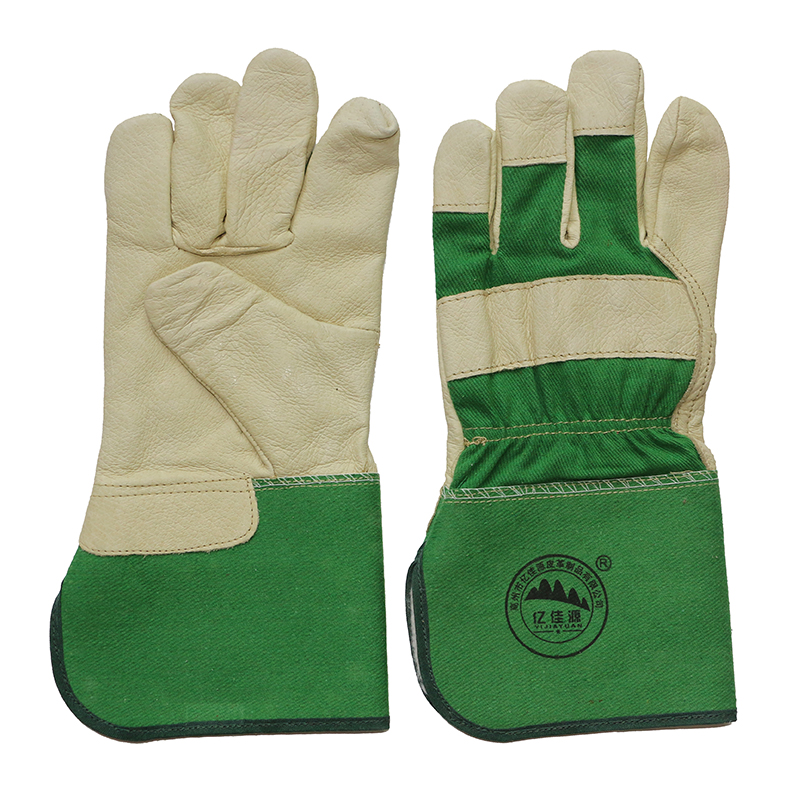 Pig Grain Leather Labor Safety Work Gloves