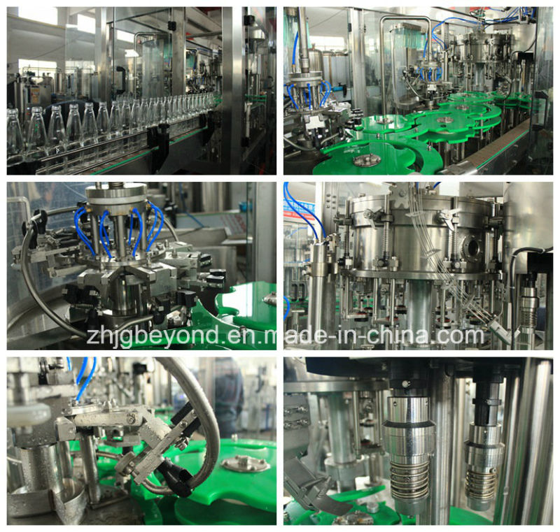Glass Bottle Washing Filling Capping Machine for Soft Drink Beer