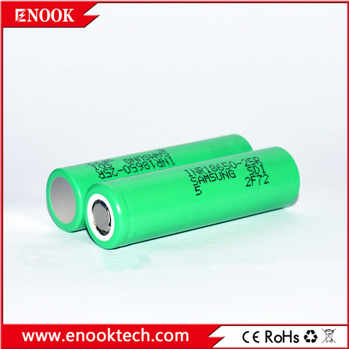 Popular high drain samsung 25R 2500mAh