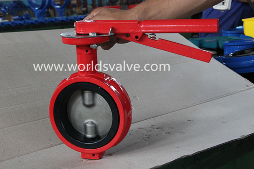 Ductile Iron Ggg50 Demco Industrial Butterfly Valve (D71X-10/16)
