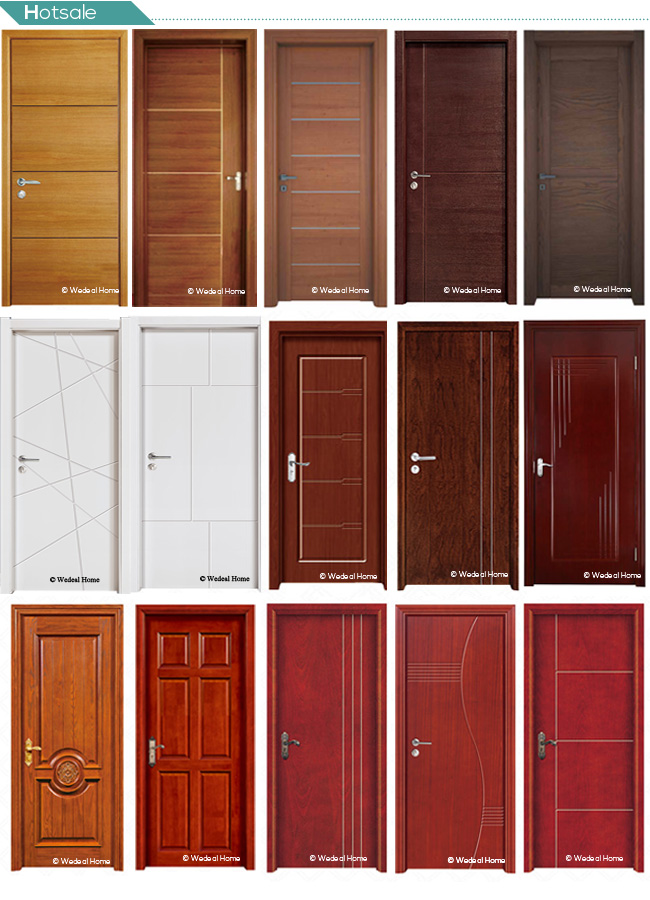 Customize Solid Wooden White Interior Panel Doors