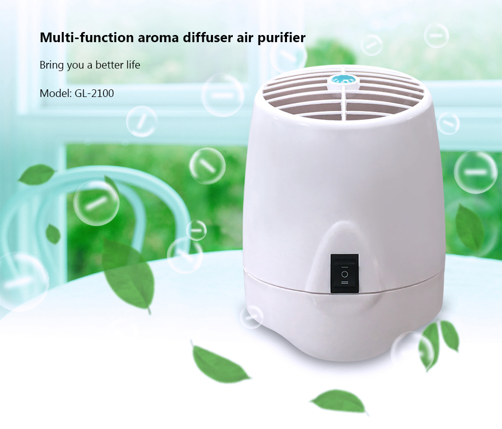 Nagative Ion Ozone UV Catalyst Filter HEPA Carbon Filter Aroma Air Purifier