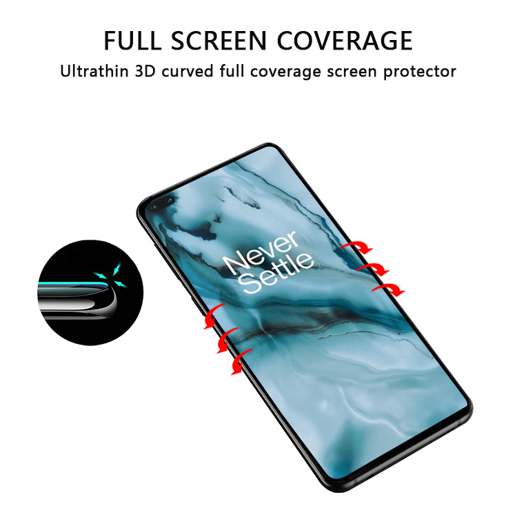 Full coverage screen protector for One Plus Nord