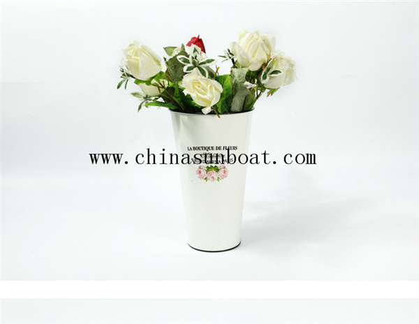 Enamel Decoration Simple Flower Vase
