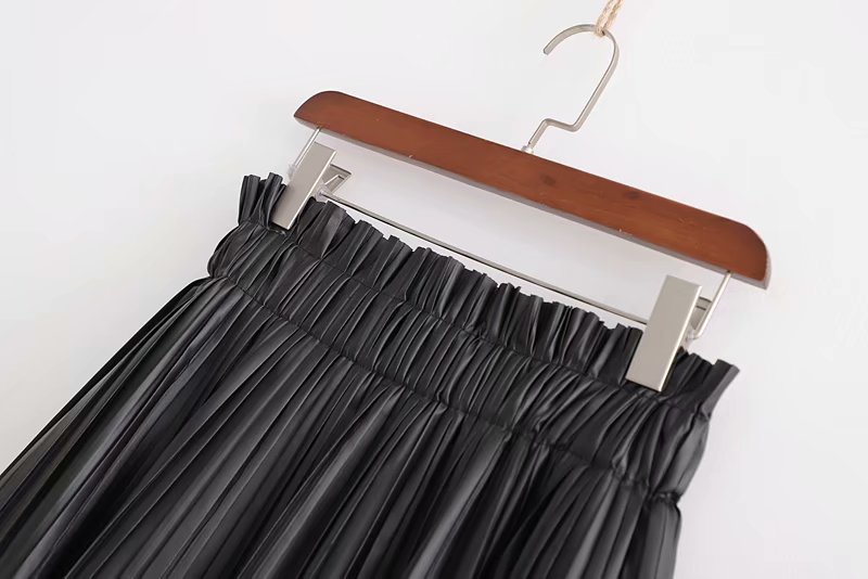 PU Leather Skirt