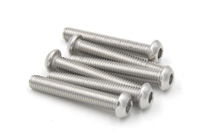 Stainless hex socket button head screws