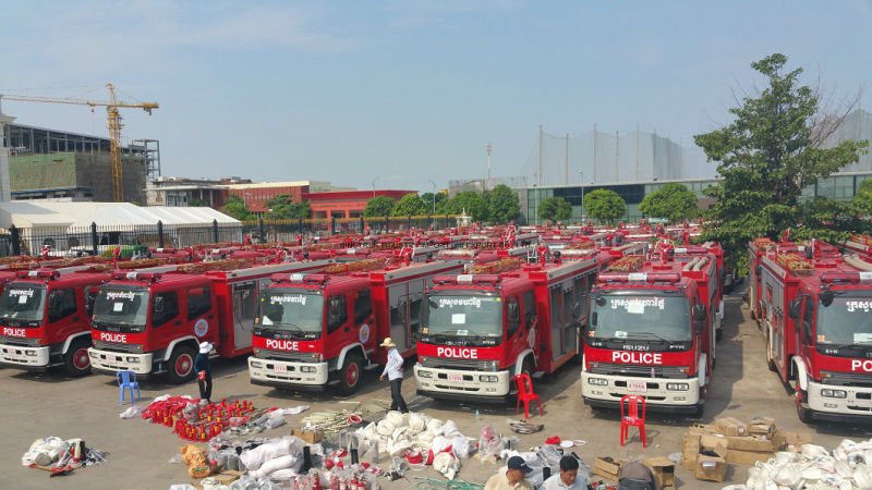 Professional Supply Volvo Fire Truck Foam Water Fire Fight Truck of 20m3 Tank