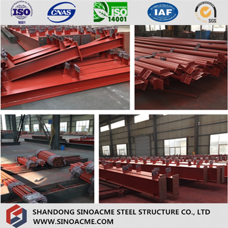Steel Heavy Truss Structure for Chemical Plant Tank Support