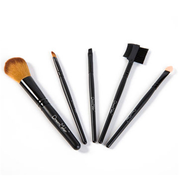 5PCS Promotional Custom Makeup Brush with Canvas Package