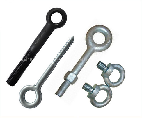 DIN580 Carton Steel Lifting Eye Bolt with HDG