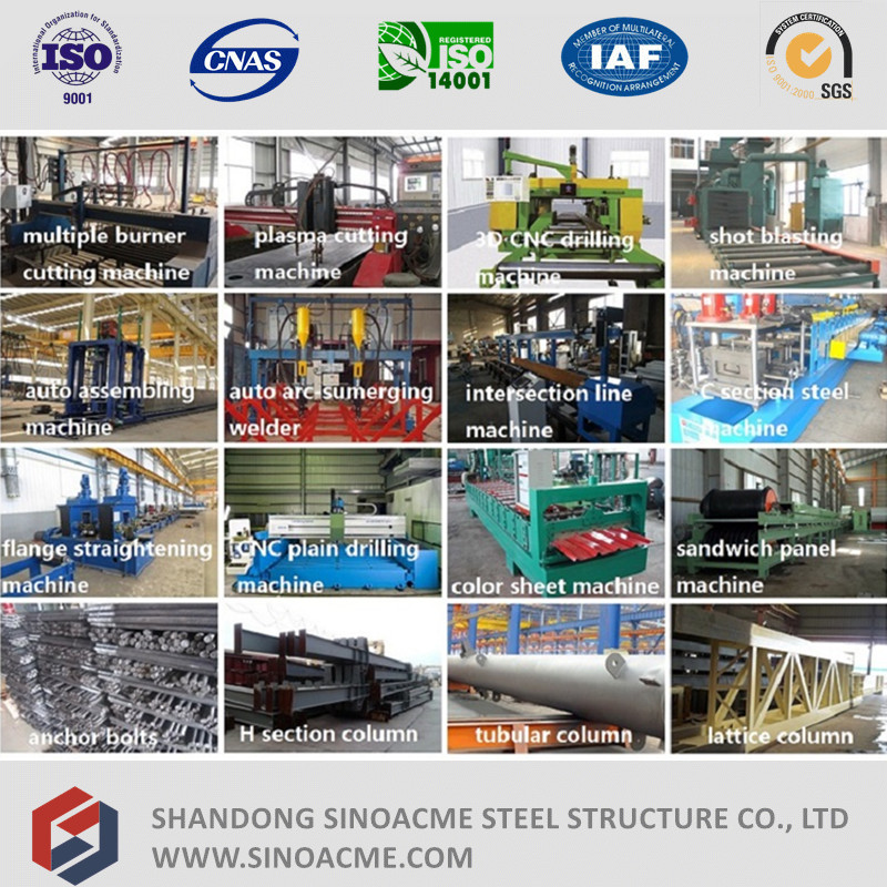 Steel Heavy Truss Structure for Chemical Plant Tank Support