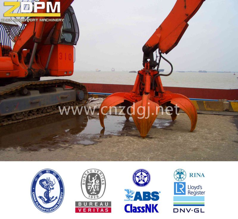 Hydraulic Orangel Peel Excavator Grab for Lifting