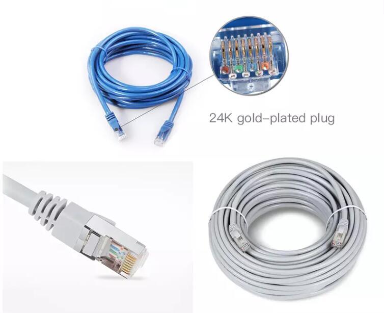 Câble de raccordement Cat5e / Cat 6, UTP / FTP / SFTP, conducteur cuivre / CCA / CCS