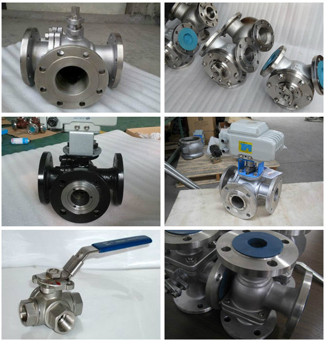 ISO Reduced Port Stainless Steel Ball Valve with Platform
