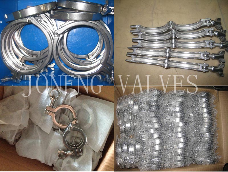 Stainless Steel Light Type Food Processing Clamp (JN-CL 2001)
