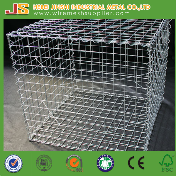 Ce Hot Dipped Galvanized Welded Gabion Baskets