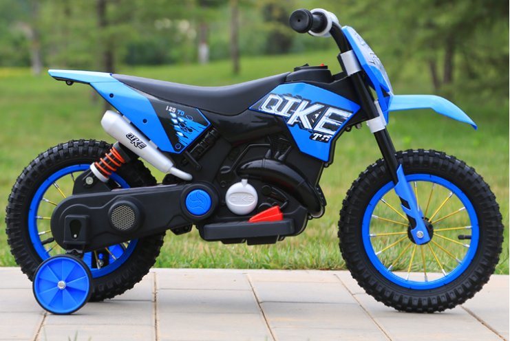 Kids Electric 6V Motorbike Scrambler Dirt Bike Motorbike Ride on Motocross