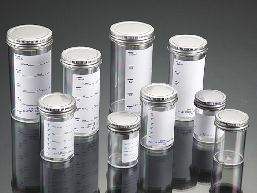 FDA and Ce Approved 250ml Sample Containers with Metal Cap