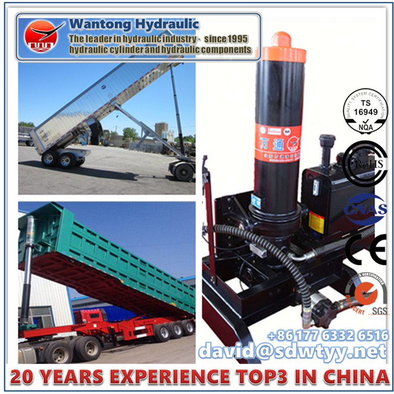 Hot Sale High Quality FE Hydraulic Cylinder for Dump Truck with TS16949