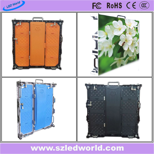 P4 Die-Casting Indoor/Outdoor Full Color Rental Screen LED Display Panel for Video Wall Advertising (576X576)