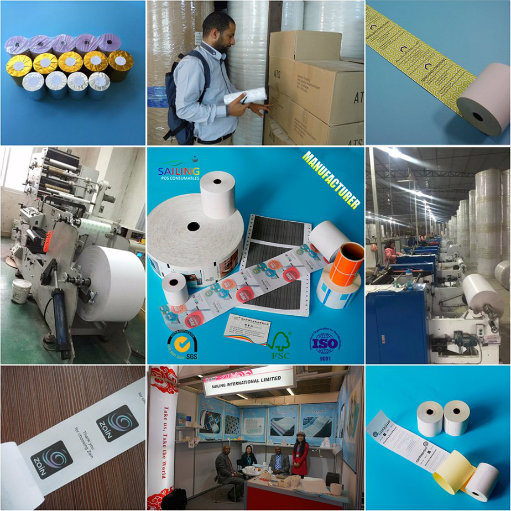 Semi Gloss Thermal Label Roll