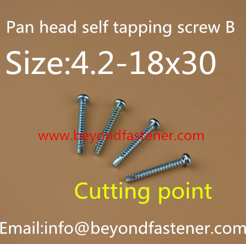 Self Tapping Screw Thread B Cutting Thread T17