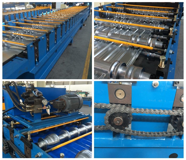Auto High Speed Wall Roll Forming Machine
