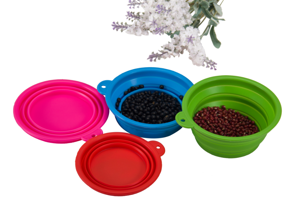 silicone pet bowl