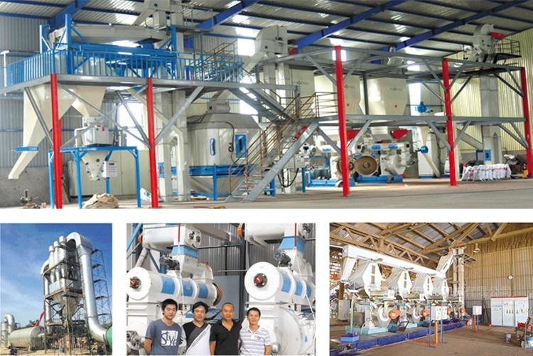 2016 Widely Used 1000-4000kg Per Hour Wood Pellet Mill Machine