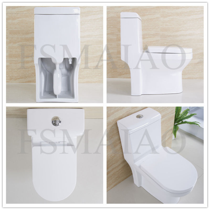 High Quality Bathroom Siphonic One Piece Ceramic Toilet (8101)