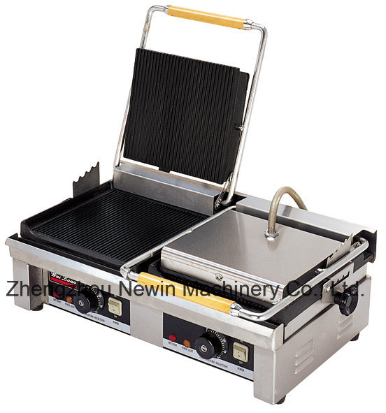 Single Electric Contact Grill for Beefsteak