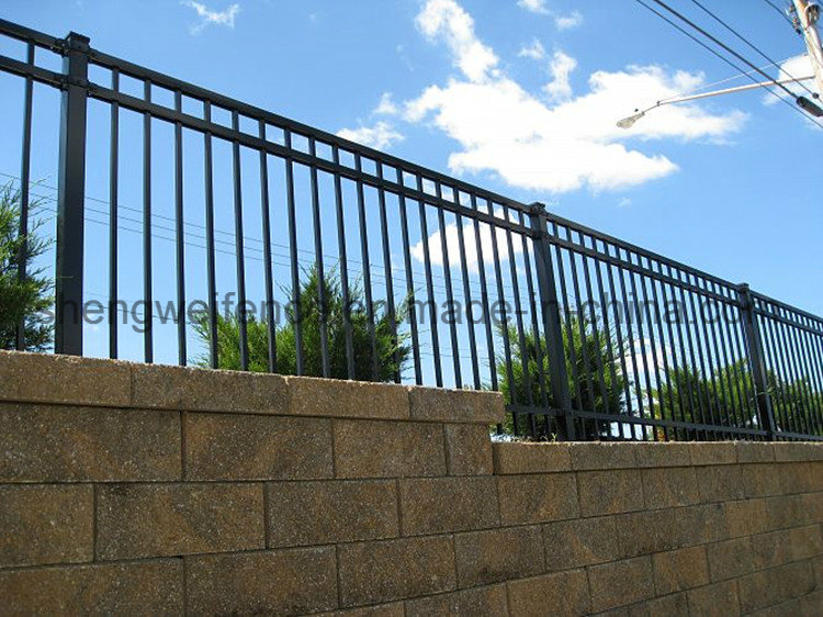 Economic Ornamental Wrought Iron Metal Garden Fence Panel