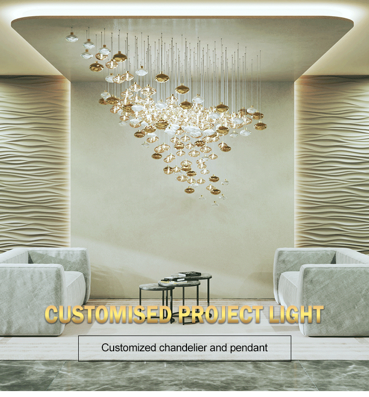 customized villa chandelier