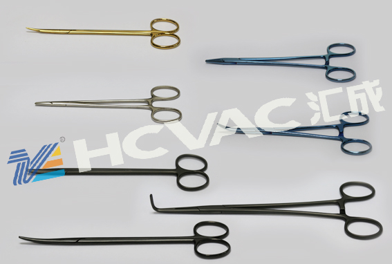 Hcvac Stainless Steel Spoon Fork Knife Titanium Gold PVD Vacuum Coating Equipment