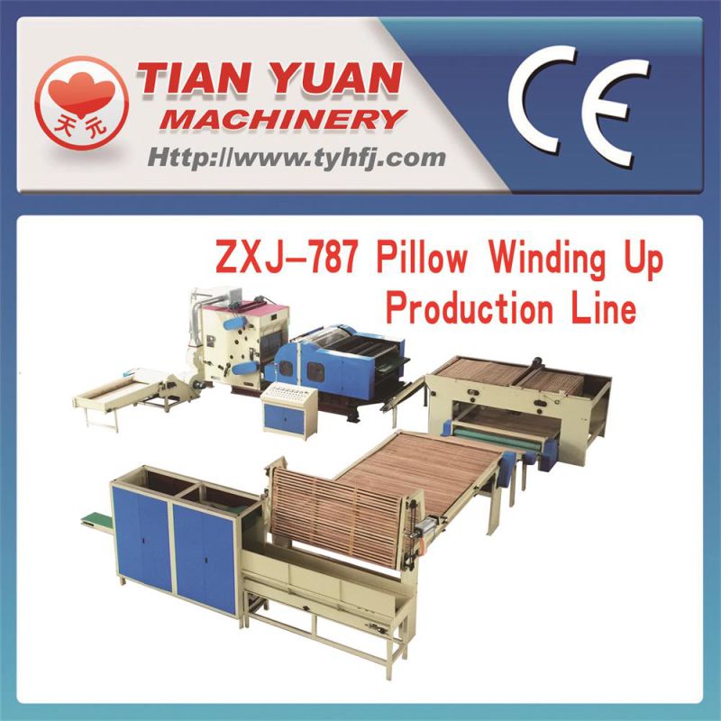 Automatic Pillow Rolling Production Line (ZXJ-787)