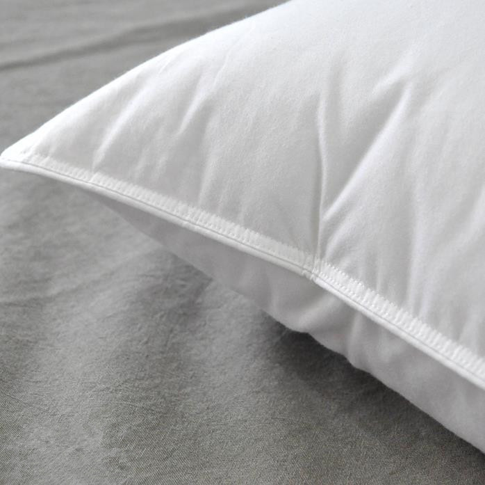 Factory Price White Goose Down and Feather Bed Pillow