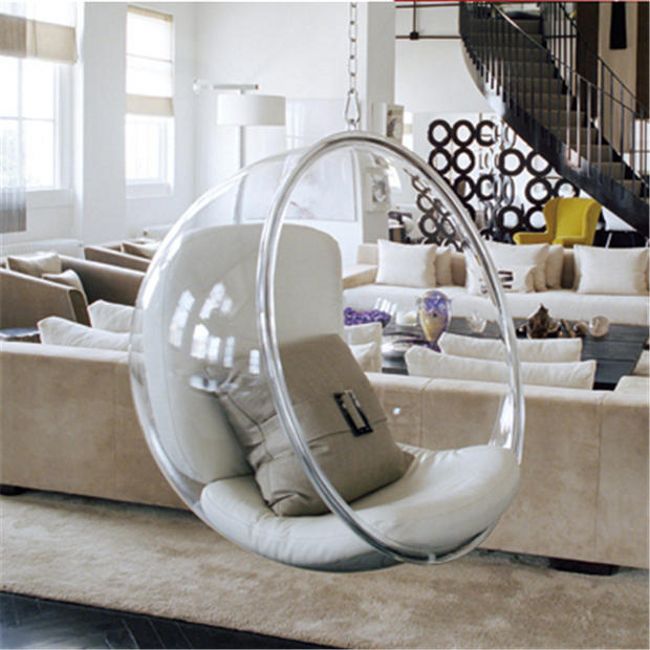 Acrylic Bubble Chair and Swing Hanging Chair