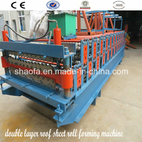 Double Layers Roofing Making Roll Forming Machine (AF-D1025/1000)