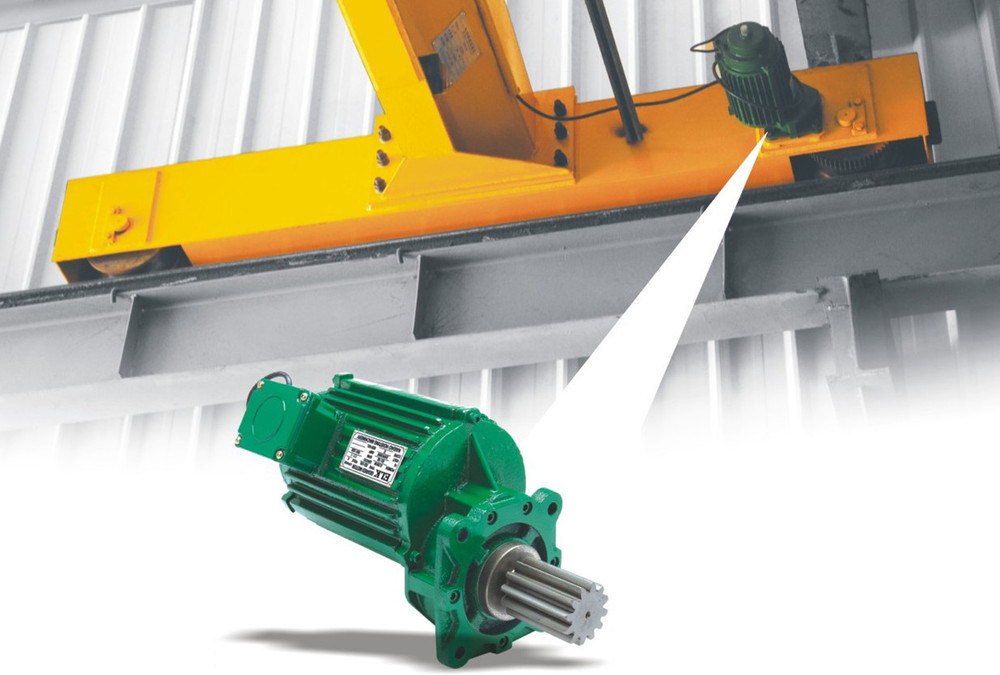 2t Crane End Beam with Gear Motor 0.4kw Soft Start Motor