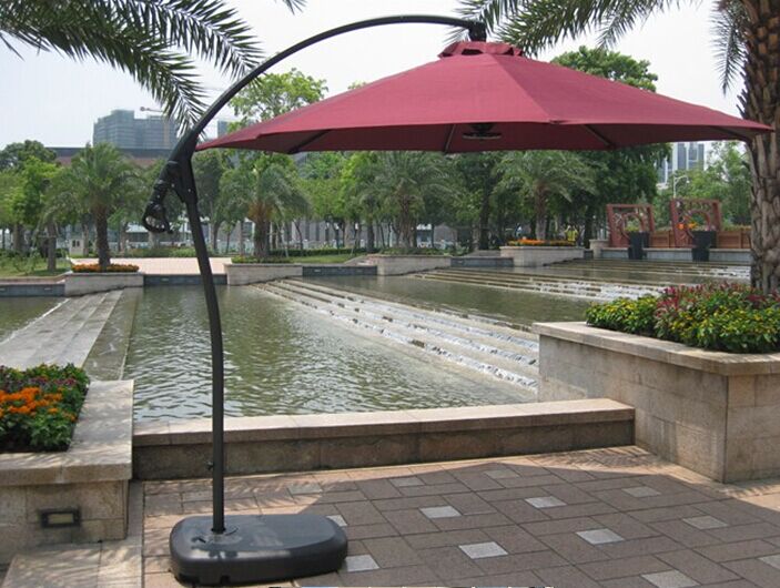 Outdoor Garden Patio Aluminum Umbrella for Hotel Restaurant