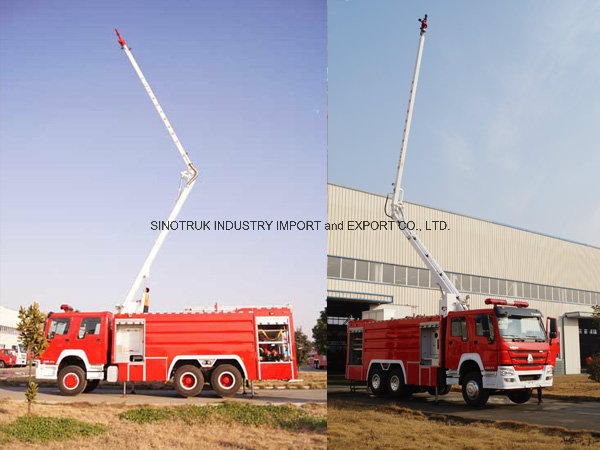 Professional Supply Aerial Ladder Aerial Platform Fire Fight Truck of 16-100meters