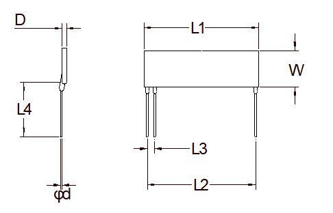 30kv High Voltage Planar Resistor Divider