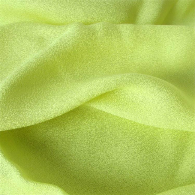 Man-Made Fiber Lady Shirt Fabric 100%Viscose Crepe Fabric