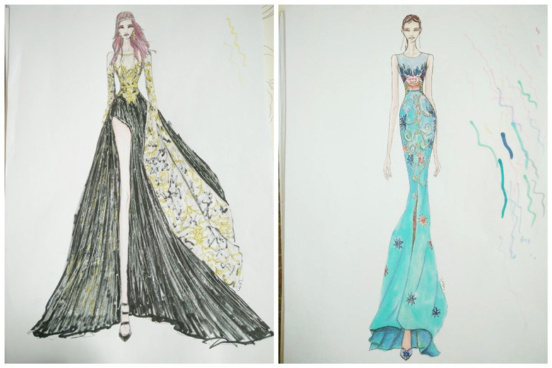 New Lace Mermaid Fashion Laides Clothes Wedding Dress (BH003)