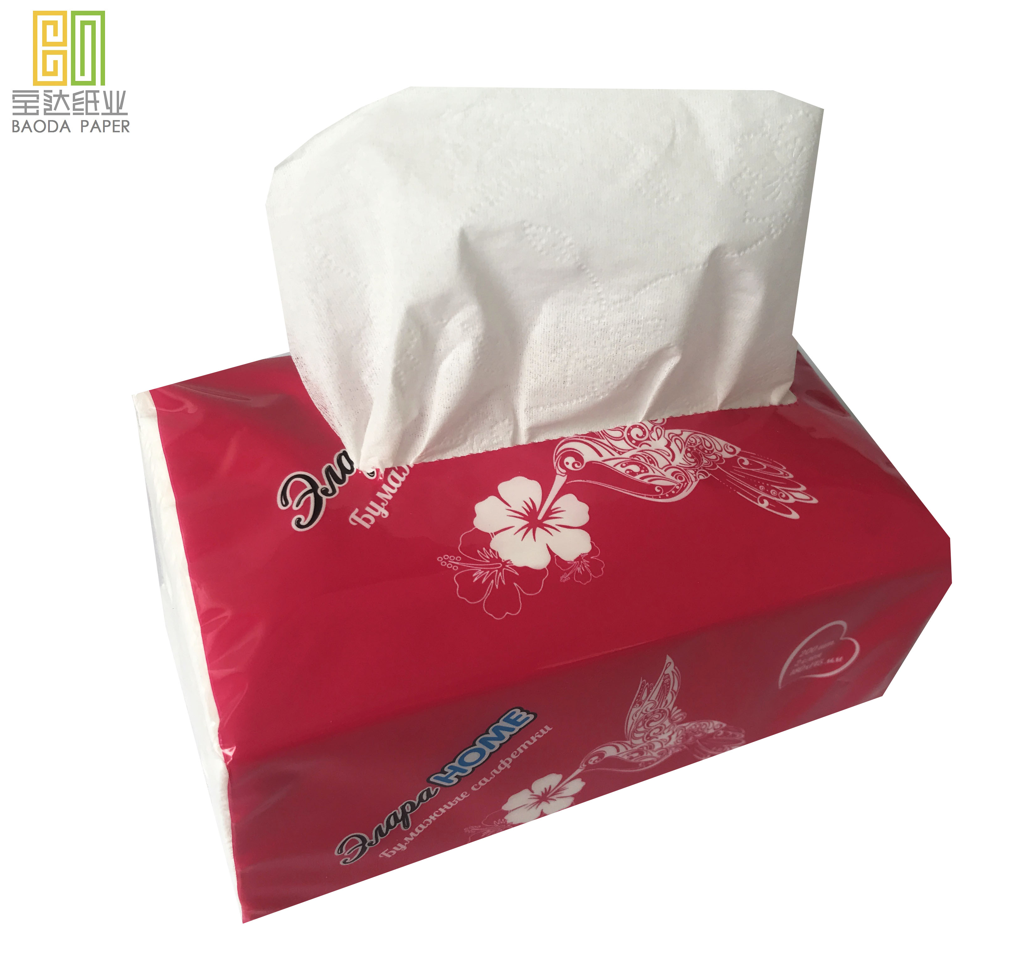 soft pack facial tissue