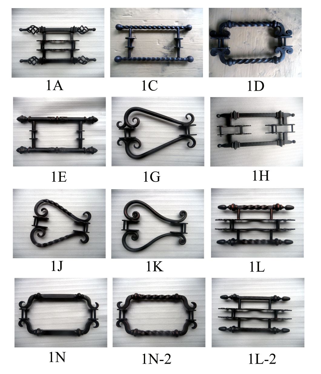 China Factory Direct Wrought Iron Door for Exterior