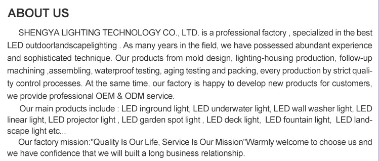 LED fountain light with high pressure