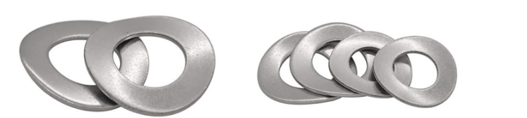 Stainless saddle- shaped spring washers