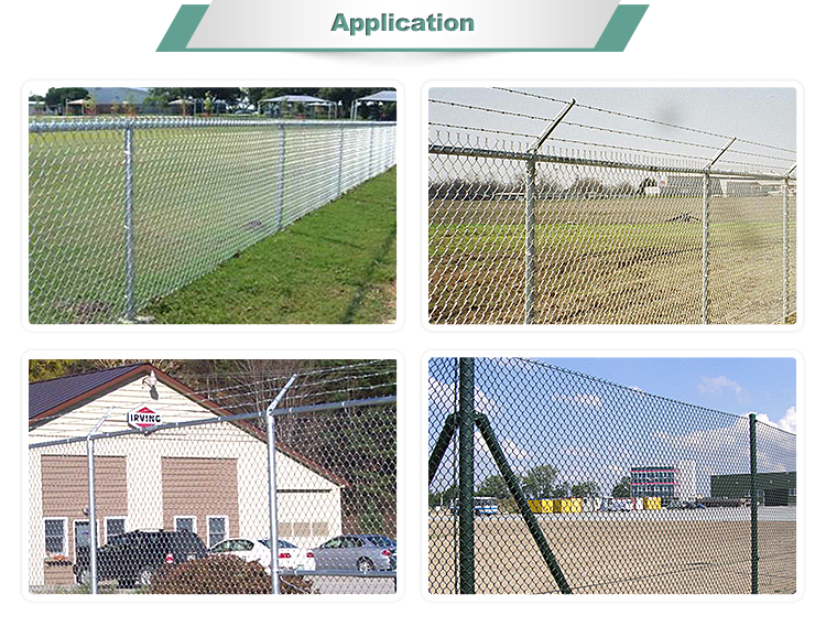 chain link fence application