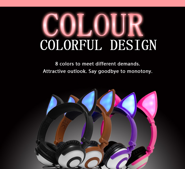 Colorful choose fox headphone